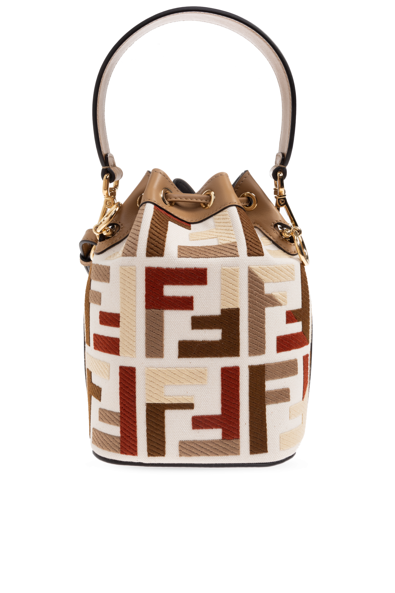 FENDIバッグ Cream 'Mon Tresor' bucket hand bag Fendi - Vitkac Canada